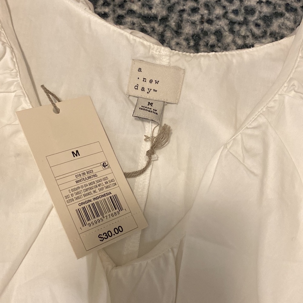 White Summer/Spring Dress - Picture 3 of 4